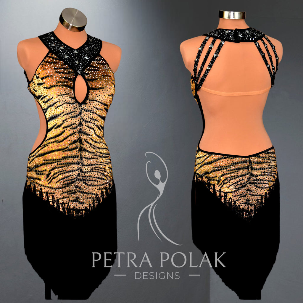 Custom Dress - Tiger Print