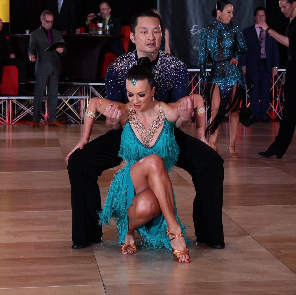 Custom Dress - Jade Latin Action