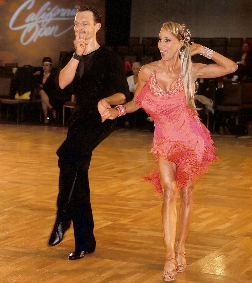 Custom Dress- Tango flare Latin Action