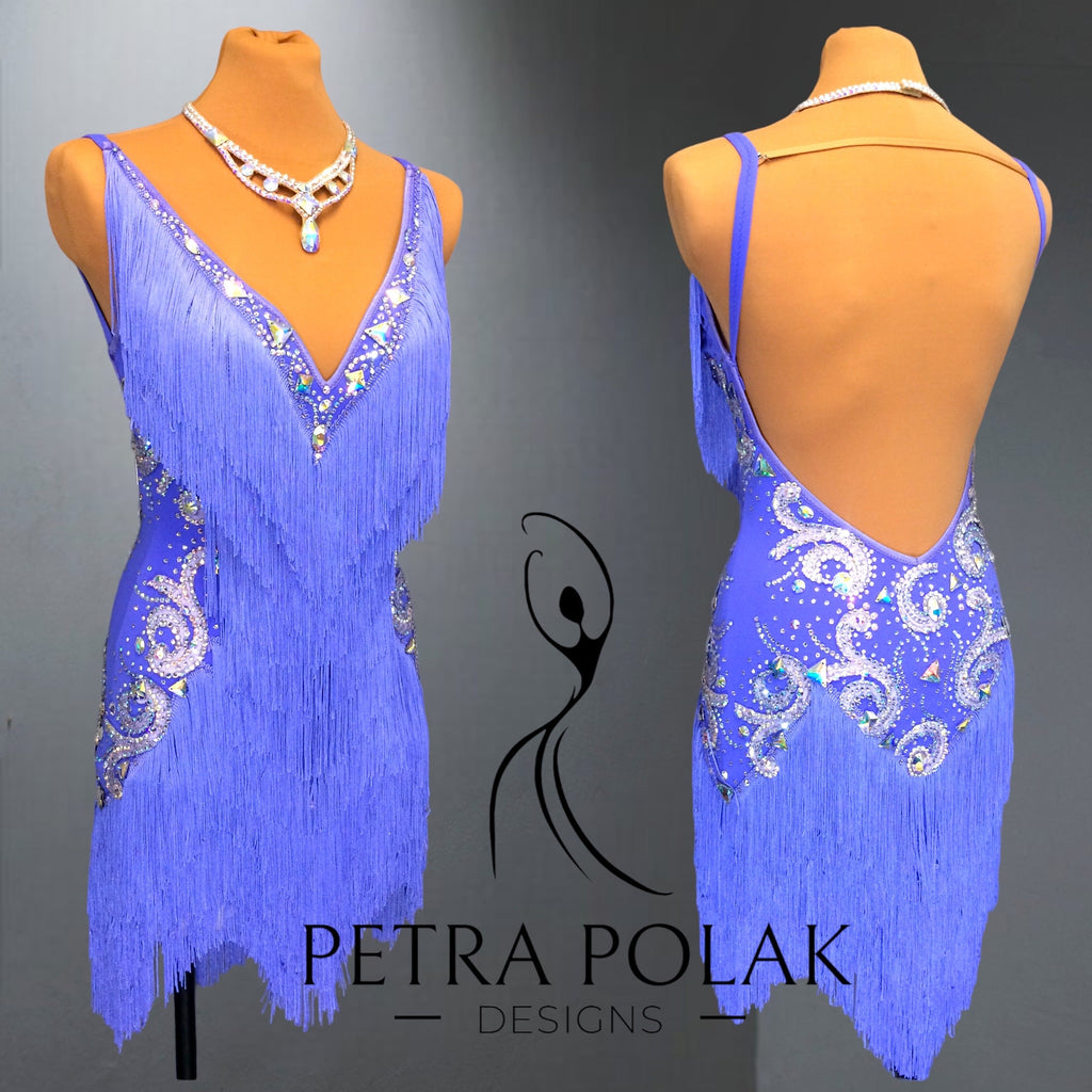 Custom dress - Violet Latin