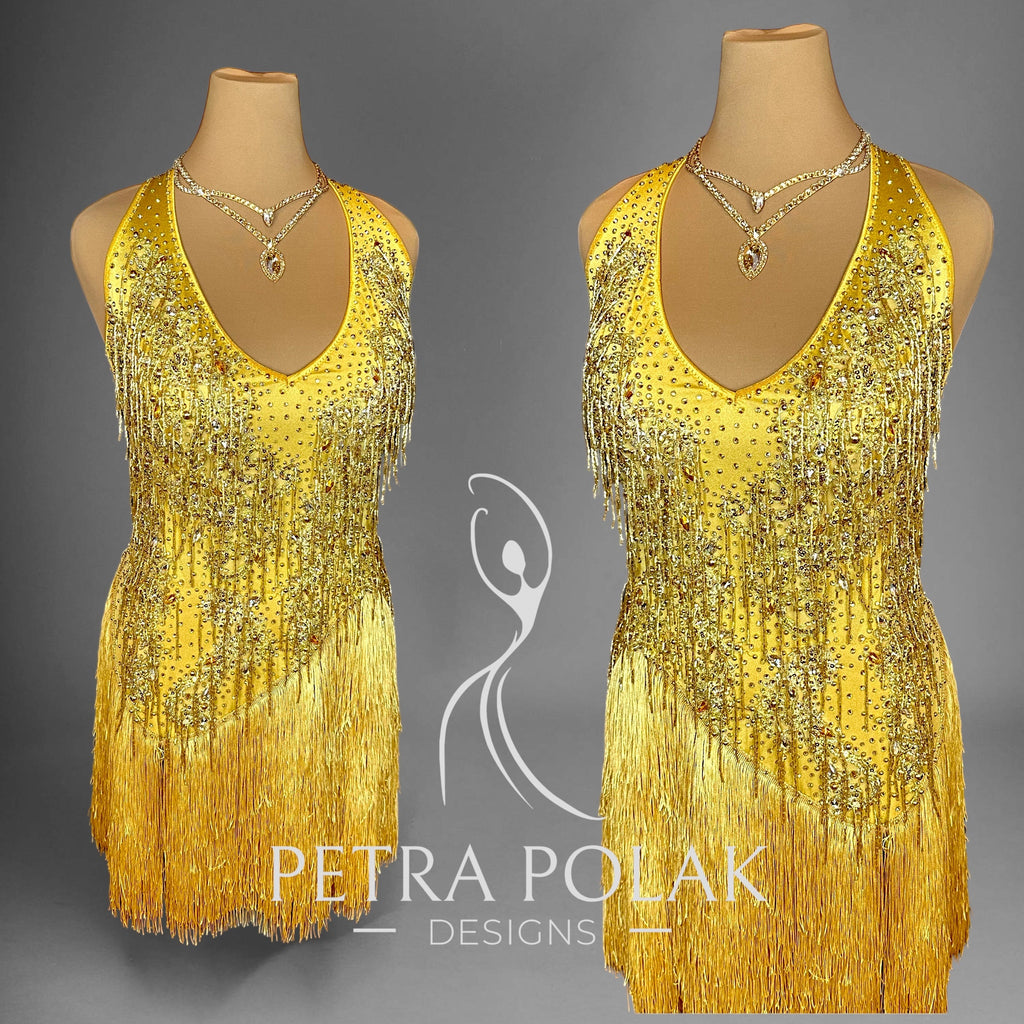 Custom dress - Summer gold